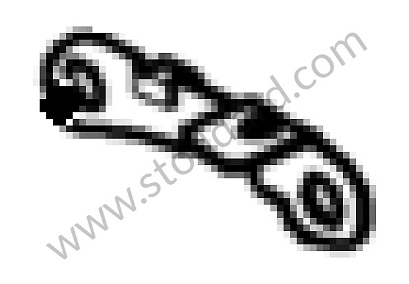 98711621400 - BRACKET for Porsche Cayman 987C 06-08 &bull; 2006 &bull; Cayman S 3.4 &bull; Manual Gearbox, 6 Speed