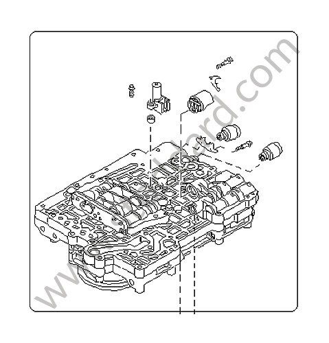 98732561700 - SWITCH UNIT for Porsche Boxster 987 05-08 &bull; 2007 &bull; Boxster S 3.4 &bull; Cabrio &bull; Automatic Gearbox