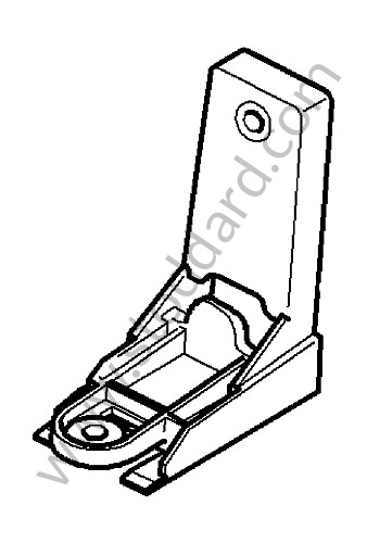 98760623500 - SUPPORT for Porsche Boxster 987 09-12 &bull; 2012 &bull; Boxster 2.9 &bull; Cabrio &bull; Pdk Gearbox