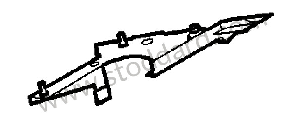 99650265401GRV - CONNECTING PIECE for Porsche 997 09-12 &bull; 2010 &bull; 997 C2S &bull; Coupe &bull; Pdk Gearbox