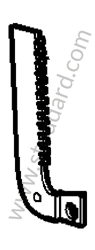 99661250400 - CABLE GUIDE for Porsche 997 Turbo 10-13 &bull; 2010 &bull; 997 Turbo &bull; Cabrio &bull; Manual Gearbox, 6 Speed