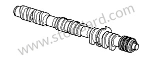 CAMSHAFT INLET / CYLINDER 1-2-3 (99710501991)