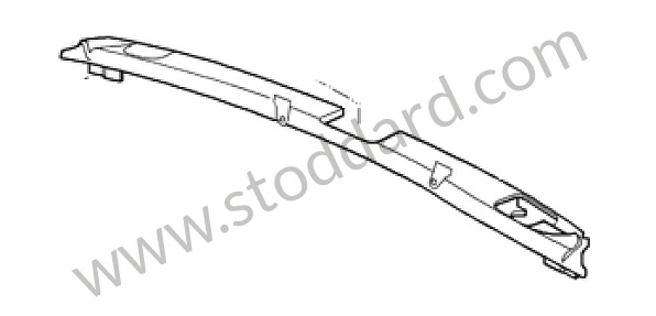 99755515100A03 - LINING for Porsche 997 05-08 &bull; 2007 &bull; 997 C4S &bull; Targa &bull; Manual Gearbox, 6 Speed