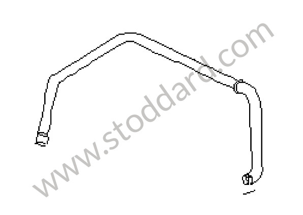 99757258802 - AIR DUCT for Porsche Boxster 987 05-08 &bull; 2007 &bull; Boxster 2.7 &bull; Cabrio &bull; Automatic Gearbox