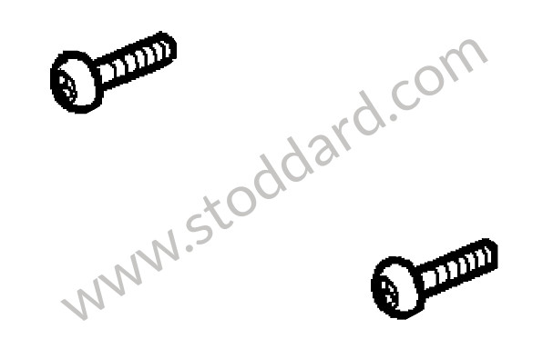 99907336801 - TORX SCREW for Porsche Cayman 987C 09-12 &bull; 2012 &bull; Cayman R &bull; Manual Gearbox, 6 Speed