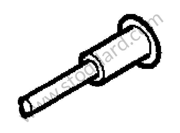N0161992 - BLIND RIVET for Porsche Cayenne 957 07-10 &bull; 2007 &bull; Cayenne V6 &bull; Automatic Gearbox
