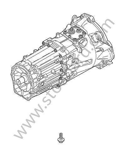 N10565302 - COMBINATION SCREW for Porsche Cayenne 957 07-10 &bull; 2007 &bull; Cayenne S V8 &bull; Manual Gearbox, 6 Speed
