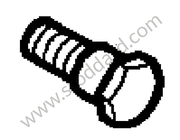 WHT001279 - HEXAGON-HEAD BOLT for Porsche Cayenne 957 07-10 &bull; 2008 &bull; Cayenne V6 &bull; Automatic Gearbox