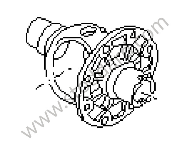 01X409121A - DIFFERENTIAL HOUSING for Porsche Cayman 987C 06-08 &bull; 2007 &bull; Cayman 2.7 &bull; Manual Gearbox, 5 Speed