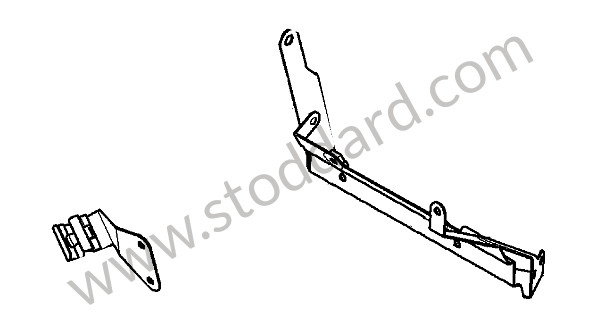 95535931000 - SUPPORT for Porsche Cayenne 957 07-10 &bull; 2007 &bull; Cayenne V6 &bull; Automatic Gearbox