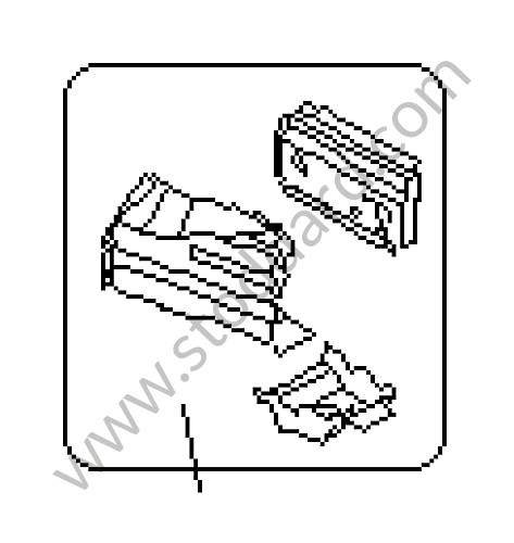 95550197601GRV - GUSSET PLATE for Porsche Cayenne 955 03-06 &bull; 2003 &bull; Cayenne V6 &bull; Manual Gearbox, 6 Speed