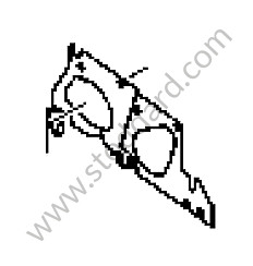 RETAINER PLATE Left-hand drive / OPTION: 4 ZONE AIR CONDITIONING SYSTEM (Option code: I9AH)