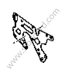 RETAINER PLATE Left-hand drive