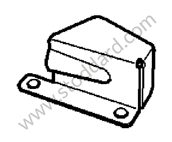98761813101 - TAB WASHER for Porsche Boxster 987 09-12 &bull; 2010 &bull; Boxster 2.9 &bull; Cabrio &bull; Manual Gearbox, 6 Speed
