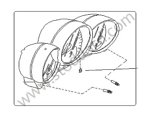 INSTRUMENT CLUSTER  (98764114500D07)