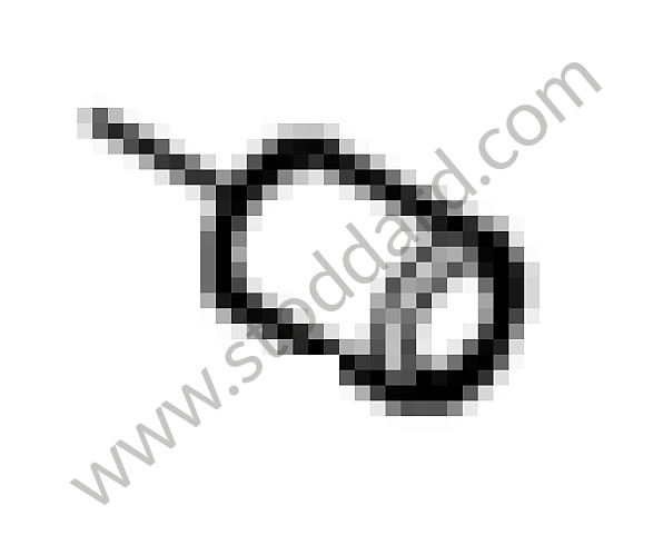 99730180200 - STRAIGHT PIN for Porsche 997 05-08 &bull; 2006 &bull; 997 C4 &bull; Cabrio &bull; Manual Gearbox, 6 Speed
