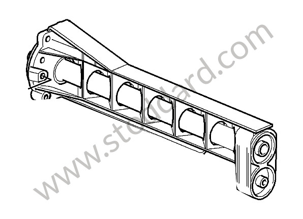 99733704150 - BRACKET for Porsche 997 Turbo 07-09 &bull; 2009 &bull; 997 Turbo &bull; Cabrio &bull; Automatic Gearbox
