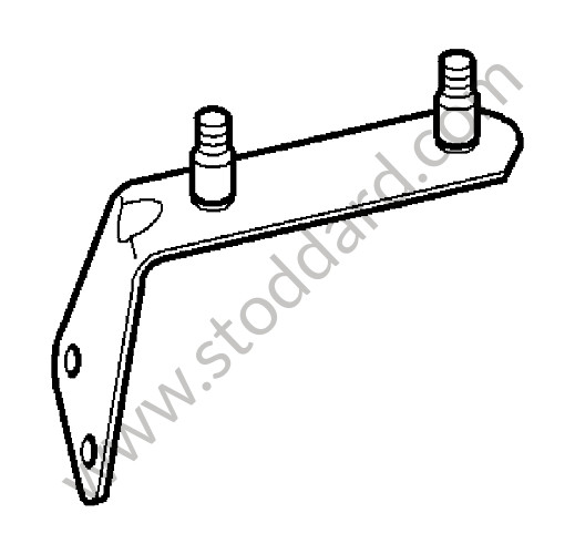 99760621401 - SUPPORT for Porsche 997 Turbo 10-13 &bull; 2010 &bull; 997 Turbo &bull; Coupe &bull; Manual Gearbox, 6 Speed