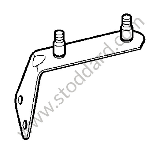 99760621401 - SUPPORT for Porsche 997 Turbo 10-13 &bull; 2011 &bull; 997 Gt2 Rs &bull; Coupe &bull; Manual Gearbox, 6 Speed