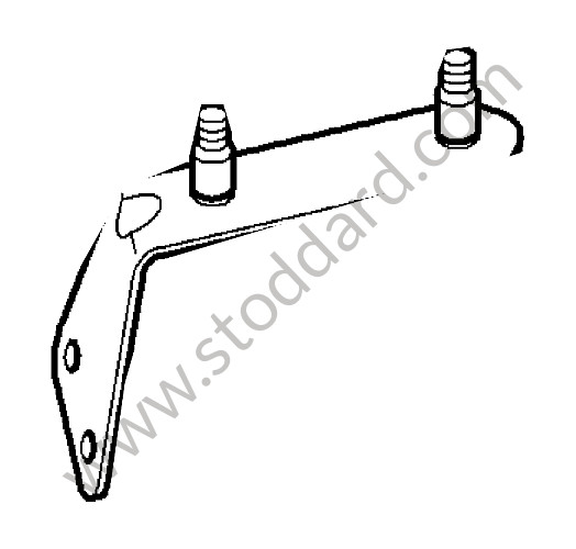 99760621401 - SUPPORT for Porsche 997 Turbo 07-09 &bull; 2008 &bull; 997 Gt2 &bull; Coupe &bull; Manual Gearbox, 6 Speed