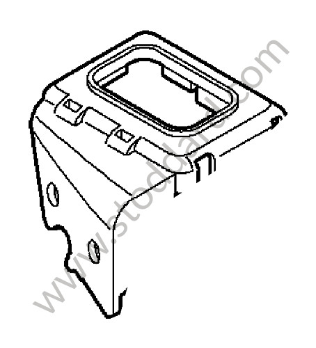 99761836780 - SUPPORT for Porsche 997 Gt3 / Gt3-2 &bull; 2010 &bull; 997 Gt3 3.8 &bull; Coupe &bull; Manual Gearbox, 6 Speed