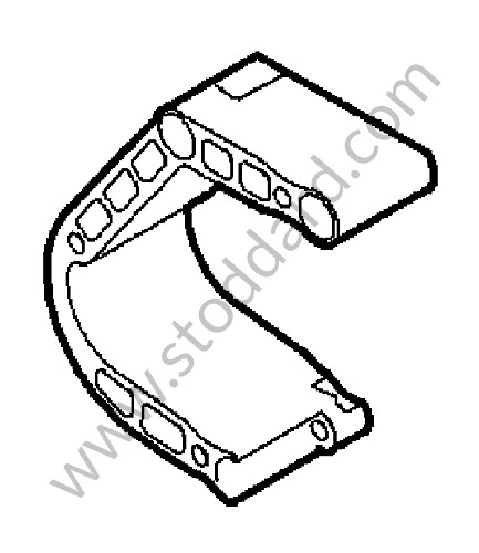 9A111088000 - COVER for Porsche Boxster 987 09-12 &bull; 2011 &bull; Boxster Spyder 3.4 &bull; Cabrio &bull; Manual Gearbox, 6 Speed
