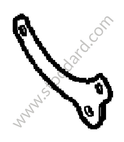 9A111029000 - SUPPORT for Porsche 997 09-12 &bull; 2009 &bull; 997 C2 &bull; Coupe &bull; Manual Gearbox, 6 Speed