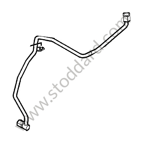 9A111009502 - PRESSURE LINE for Porsche 997 09-12 &bull; 2009 &bull; 997 C2 &bull; Cabrio &bull; Pdk Gearbox