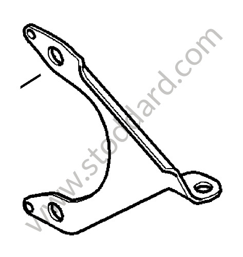 9A131443002 - BRACKET for Porsche Cayman 987C 09-12 &bull; 2009 &bull; Cayman 2.9 &bull; Manual Gearbox, 6 Speed