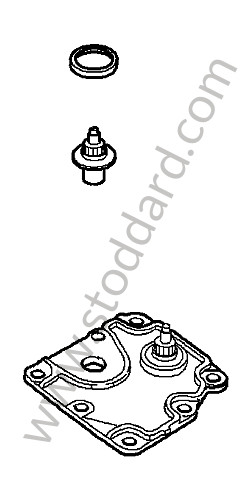 95530123010 - SWITCHING MODULE for Porsche Cayenne 957 07-10 &bull; 2010 &bull; Cayenne V6 &bull; Manual Gearbox, 6 Speed