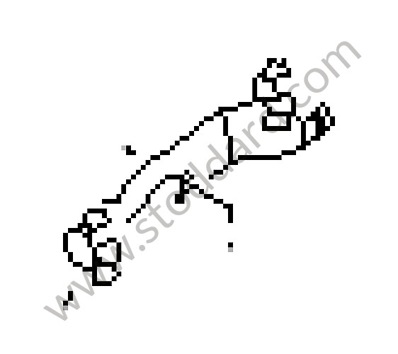 95534944701 - SUPPORT for Porsche Cayenne 955 03-06 &bull; 2003 &bull; Cayenne S V8 &bull; Manual Gearbox, 6 Speed
