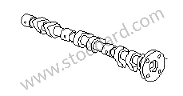 98710506605 - CAMSHAFT for Porsche Cayman 987C 06-08 &bull; 2007 &bull; Cayman 2.7 &bull; Manual Gearbox, 5 Speed