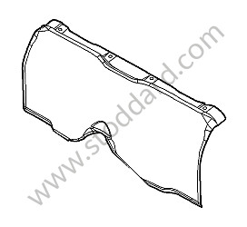 LINING BEFORE ORDERING THIS PART, REQUEST CONFIRMATION OF THE REFERENCE WITH YOUR VEHICLE&rsquo;S CHASSIS NUMBER BY EMAIL TO contact@rosepassion.fr / sea blue / sea blue (E10) (98755103503E10)