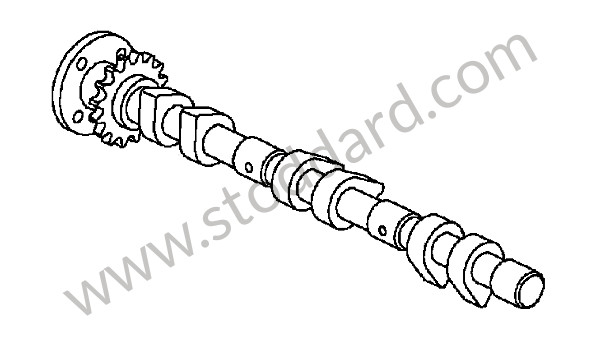 99610506302 - CAMSHAFT for Porsche Boxster 986 97-04 &bull; 2004 &bull; Boxster S 3.2 &bull; Cabrio &bull; Automatic Gearbox
