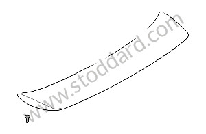 REAR SPOILER OPTION: TURBO AEROKIT (Option code: IXAF)