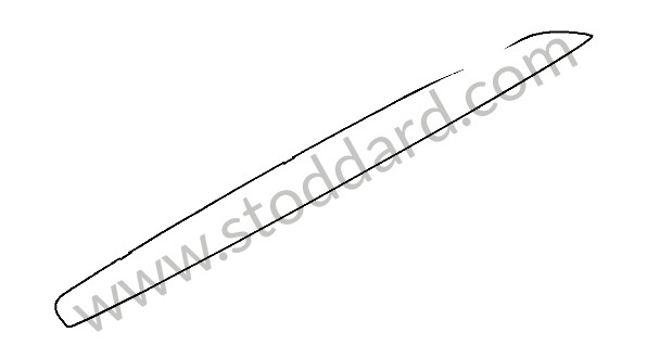 99751236581 - SPOILER for Porsche 997 Turbo 10-13 &bull; 2011 &bull; 997 Gt2 Rs &bull; Coupe &bull; Manual Gearbox, 6 Speed