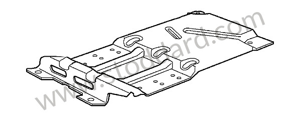 99761813300 - SUPPORT for Porsche 997 09-12 &bull; 2010 &bull; 997 C2 &bull; Coupe &bull; Manual Gearbox, 6 Speed