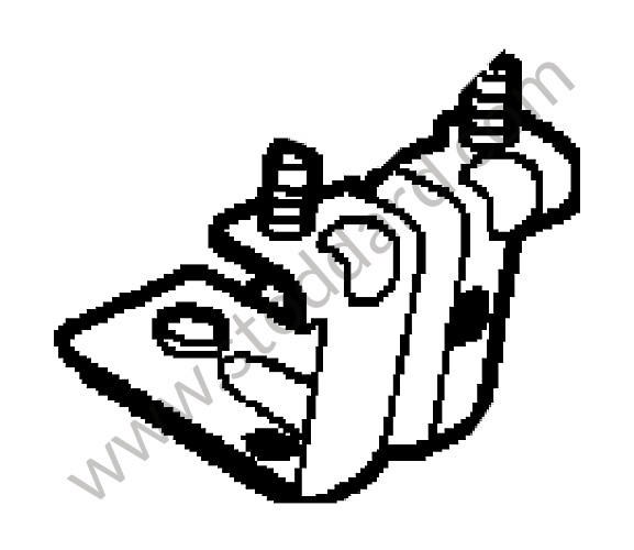 99761814300 - SUPPORT for Porsche 997 Turbo 10-13 &bull; 2010 &bull; 997 Turbo &bull; Coupe &bull; Manual Gearbox, 6 Speed