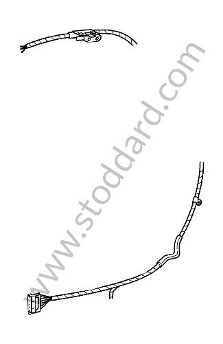 99761269802 - WIRING HARNESS for Porsche 997 Turbo 07-09 &bull; 2008 &bull; 997 Turbo &bull; Cabrio &bull; Manual Gearbox, 6 Speed