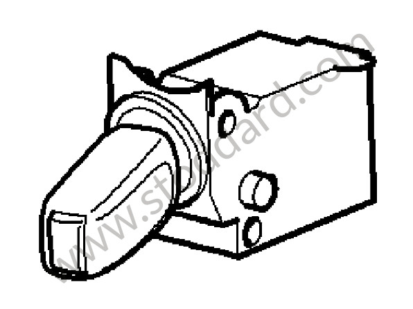 9976132670001C - SWITCH for Porsche Boxster 987 09-12 &bull; 2012 &bull; Boxster 2.9 Black Edition &bull; Cabrio &bull; Manual Gearbox, 6 Speed