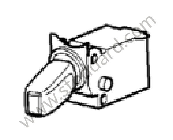 9976132670001C - SWITCH for Porsche 997 Turbo 07-09 &bull; 2007 &bull; 997 Turbo &bull; Coupe &bull; Manual Gearbox, 6 Speed