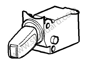 SWITCH black / black (01C) / OPTION: ON-BOARD COMPUTER (Option code: I659), OPTION: VOICE CONTROL SYSTEM (Option code: I671) (9976132670001C)