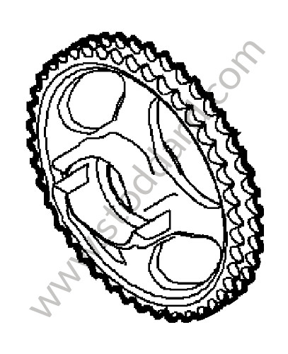 9A110514702 - SPROCKET for Porsche Boxster 987 09-12 &bull; 2012 &bull; Boxster 2.9 &bull; Cabrio &bull; Pdk Gearbox