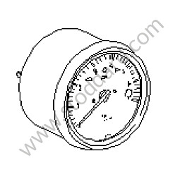 TACHOMETER Part exchange (Send us your old part to receive the new one)