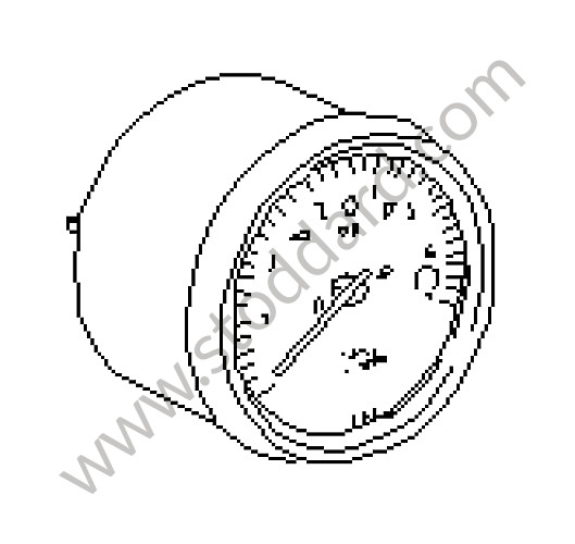 911641301CX - TACHOMETER for Porsche 911 78-83 &bull; 1978 &bull; 3.0Sc &bull; Coupe &bull; Automatic Gearbox