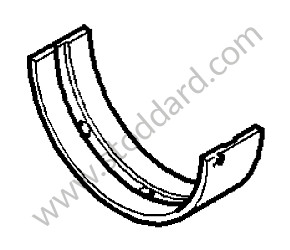 MAIN BEARING SHELL GREEN MARK / LOWER (94810124103)