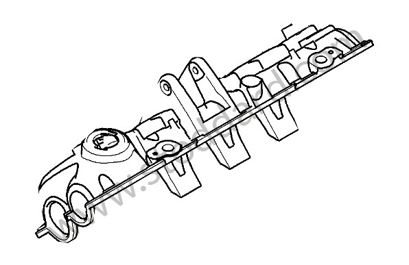 94810513503 - VALVE COVER for Porsche Cayenne 957 07-10 &bull; 2010 &bull; Turbo E81 &bull; Automatic Gearbox