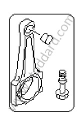 CONNECTING ROD SET OF 6 (95510240101)