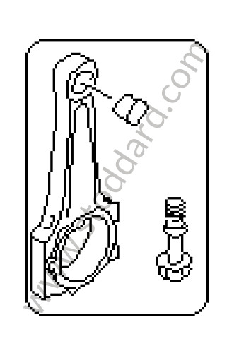 95510240101 - CONNECTING ROD for Porsche Cayenne 955 03-06 &bull; 2003 &bull; Cayenne V6 &bull; Automatic Gearbox