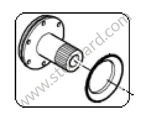 OUTPUT FLANGE OPTION: DIFFERENTIAL LOCK REAR CENTRE DIFFERENTIAL LOCK (Option code: I1Y1)